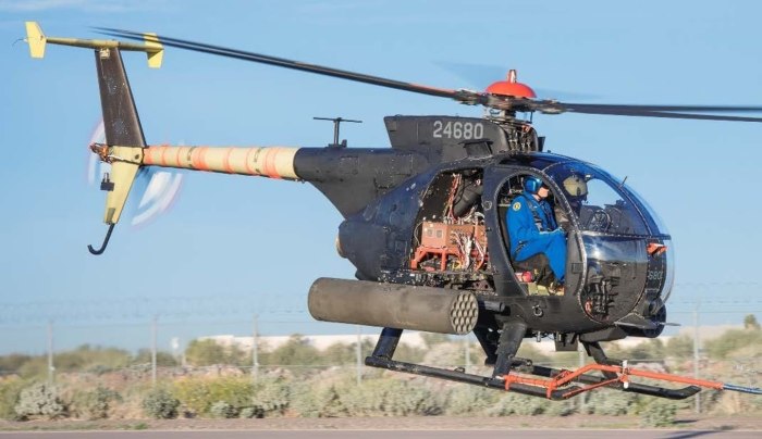 Hughes Oh 6 Cayuse вертолёты США