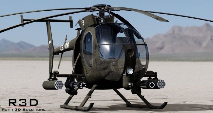 Ah-6/MH-6 little Birds