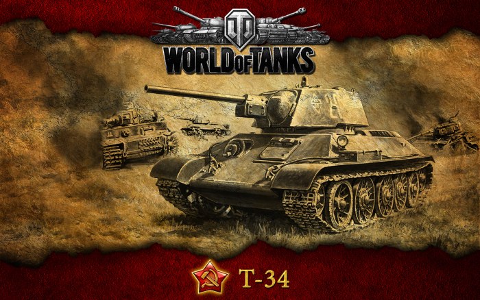 Т 34 из игры World of Tanks