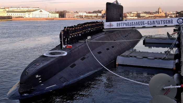 Подводная лодка Тихоокеанского флота ТОФ Петропавловск-Камчатский