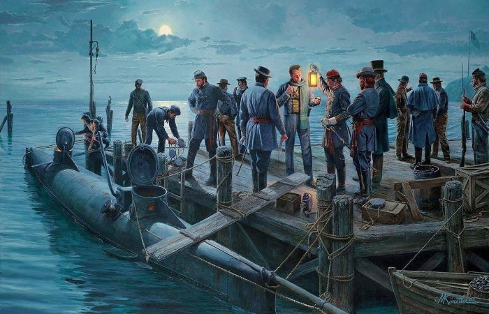 Подводная лодка h. l. Hunley