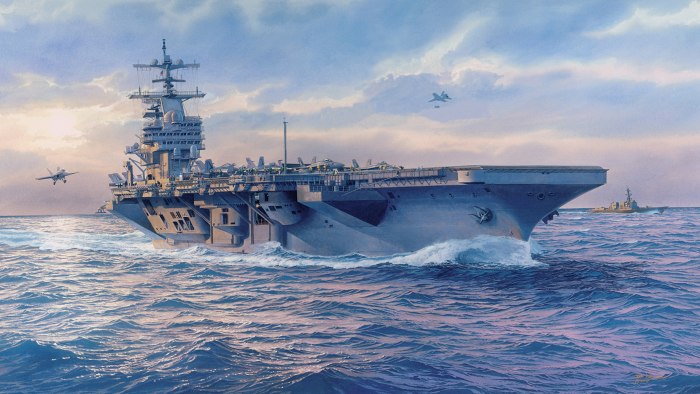 Авианосец США 77