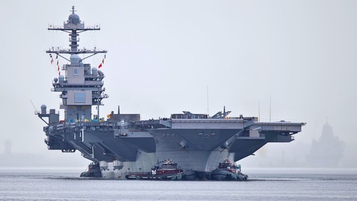 USS Gerald r. Ford CVN-78