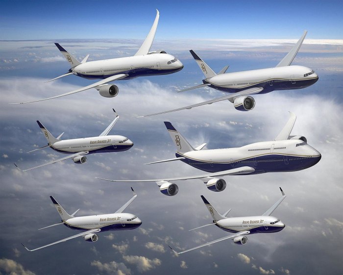 Boeing Business Jet ливрея