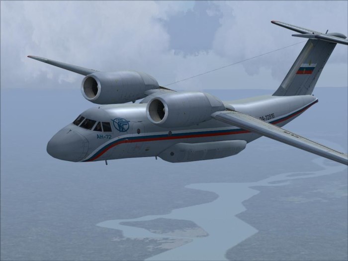 АН-72 транспортный самолёт