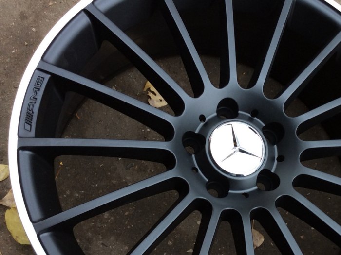 Диски AMG r19 черные на Мерседес