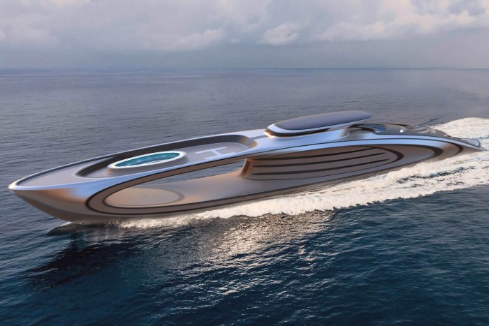Концепт яхты Hybrid 2021 Motor Yacht Concept от голландцев