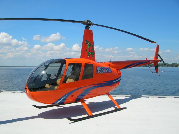 Вертолёт Robinson r44 рад мир