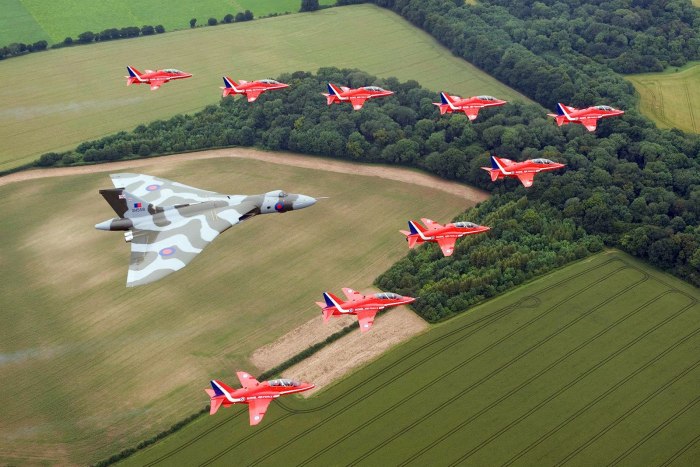 Бомбардировщиков Raf «Vulcan»,