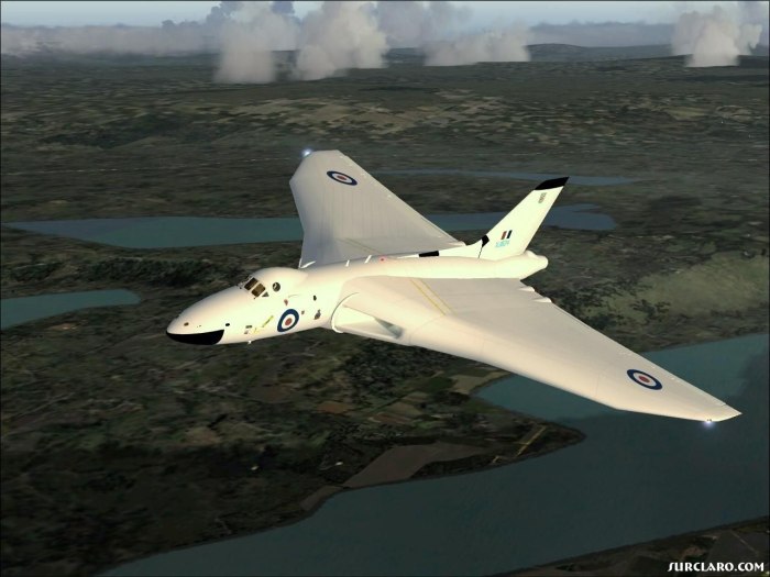Стратегический бомбардировщик Avro Vulcan