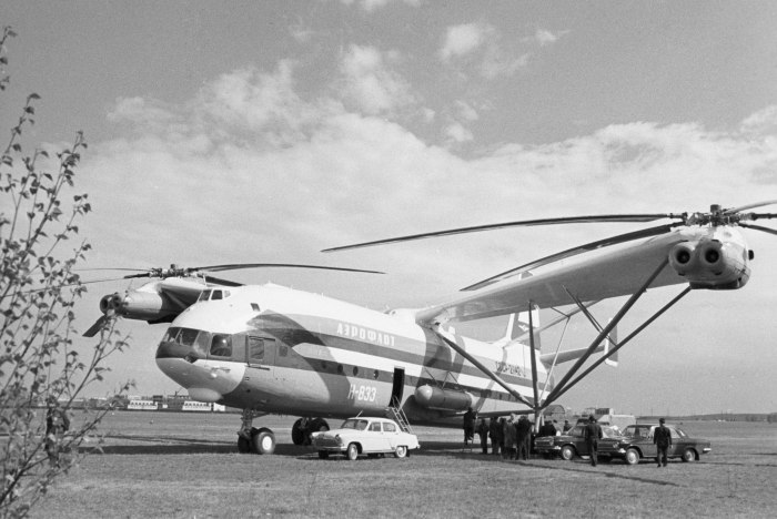 Самый большой вертолет СССР В-12