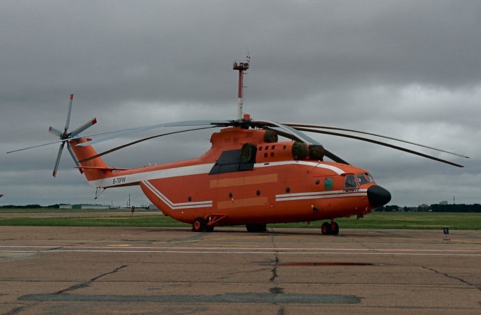 Пожарный вертолет ми-8