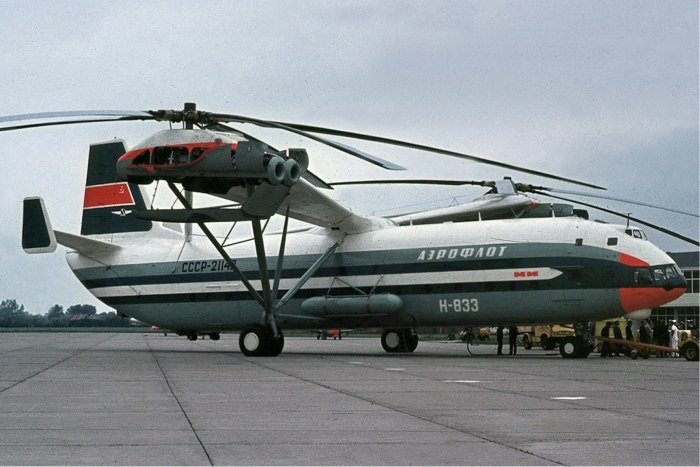Двухвинтовой вертолёт ми-12