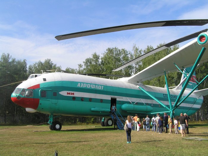 Самый большой вертолет в мире ми 12