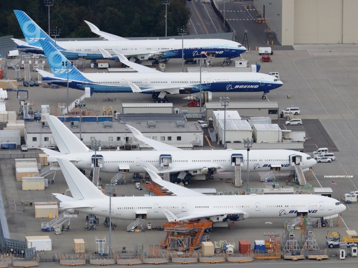 Боинг 777 и 737
