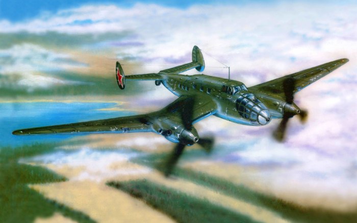 Дальний бомбардировщик ер-2
