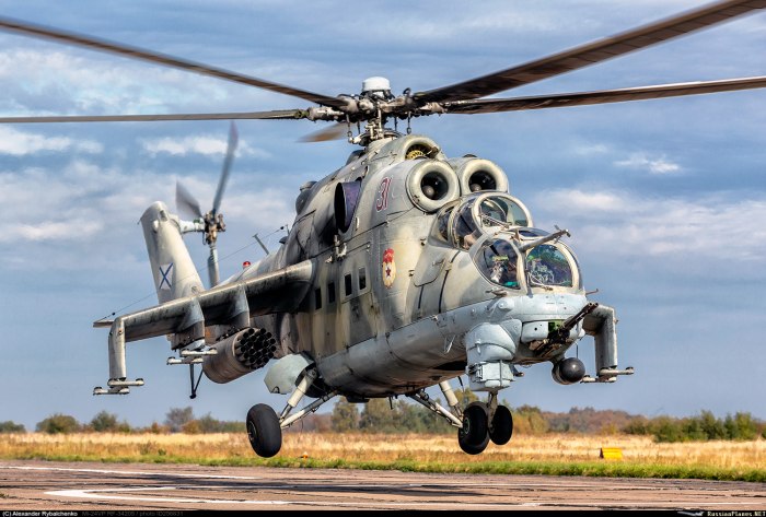 Вертолет "ми-24а"