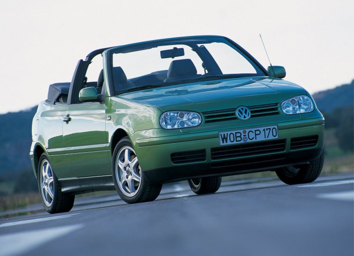 VW Golf 3 Cabrio