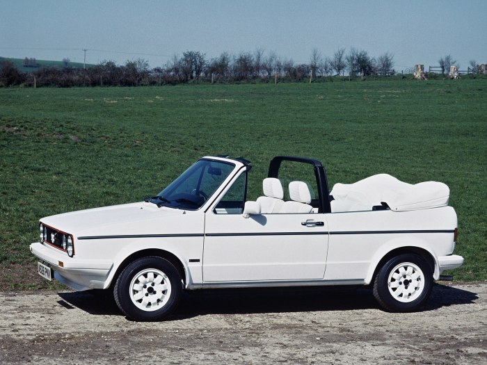 VW Golf mk1 Cabrio