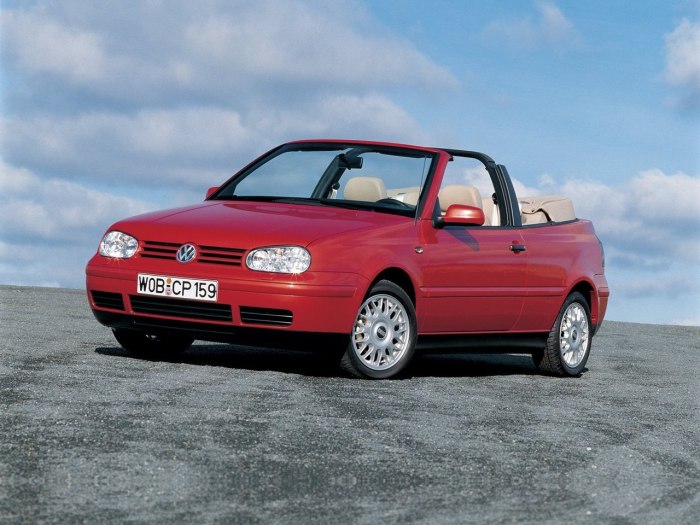 VW Golf 4 Cabrio