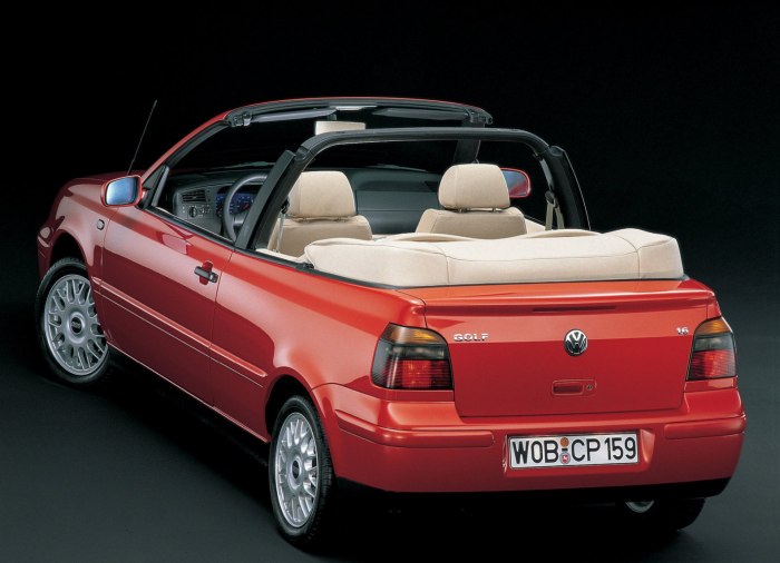 Volkswagen Golf III Cabriolet 2002