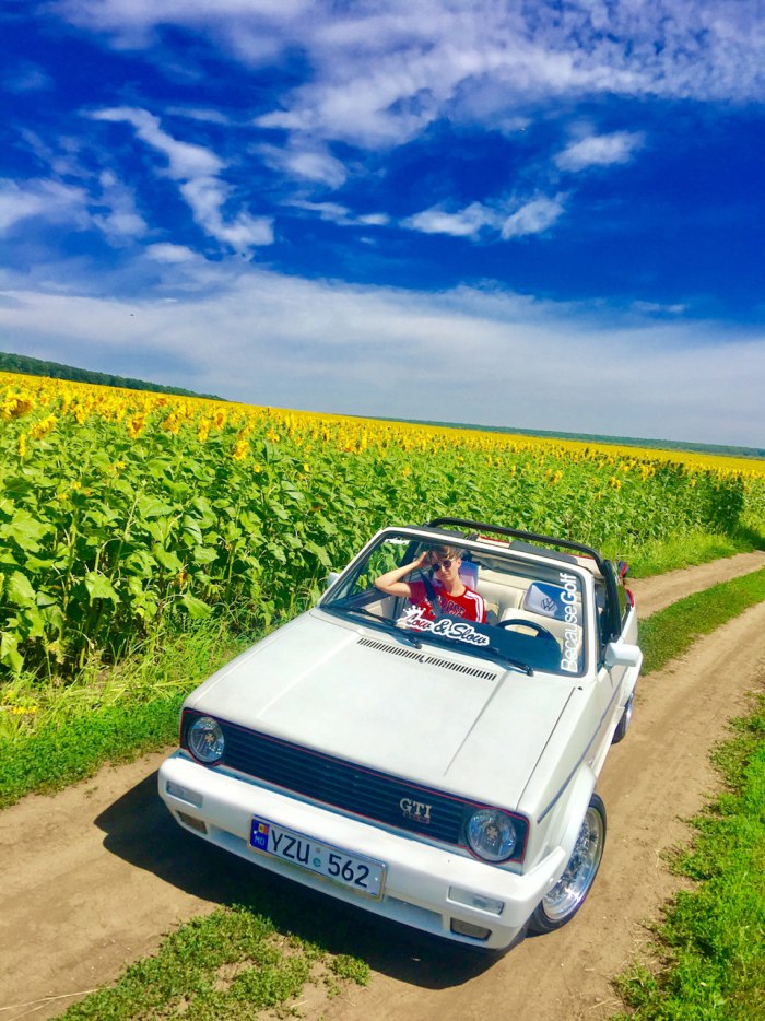 Volkswagen Golf кабриолет