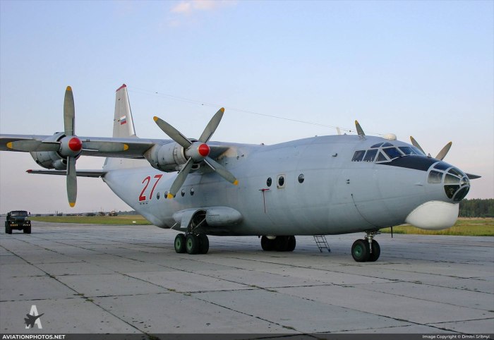 Самолеты АН-12 ВВС России