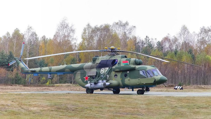 ВВС Беларуси ми-8мтв-5