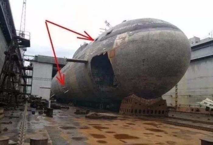 Подводная лодка акула проект 941