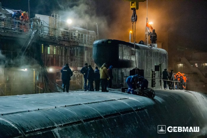 Северодвинск завод подводных лодок