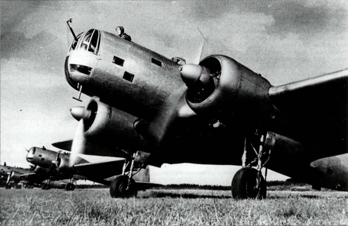 ДБ 3ф бомбардировщик 1941 год