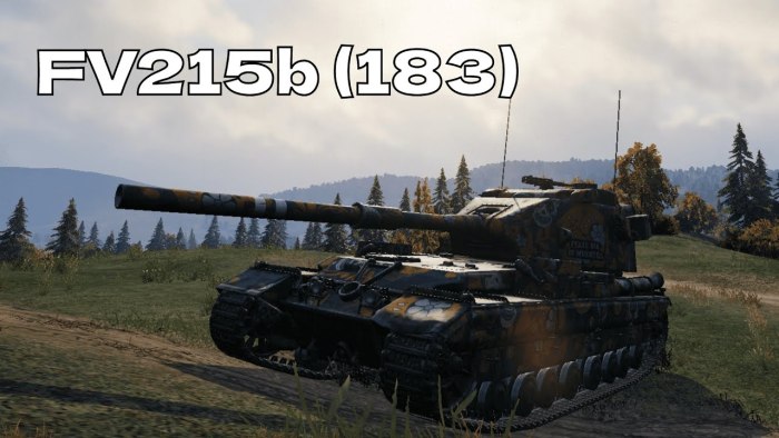 Танки ФВ 215 Б 183