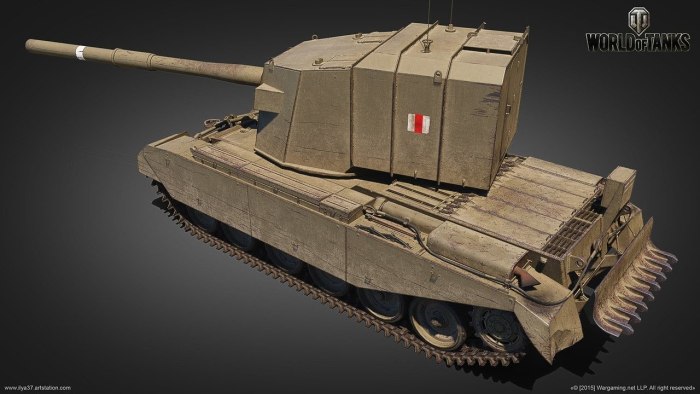 FV 4005 танк БАБАХА