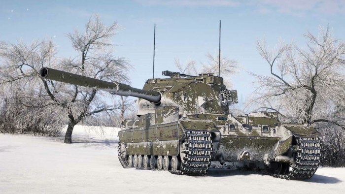 Fv215b 183 выстрел