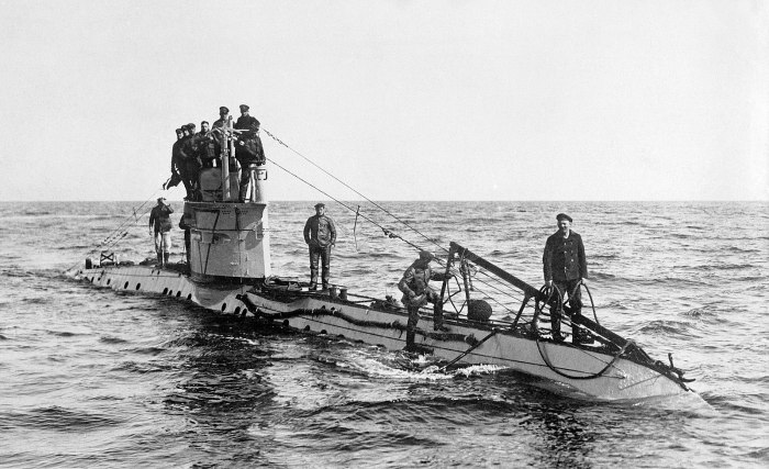 Подводная лодка первой мировой войны