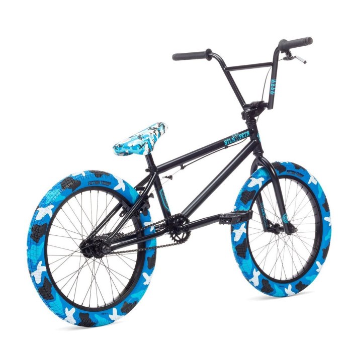 BMX stels синий