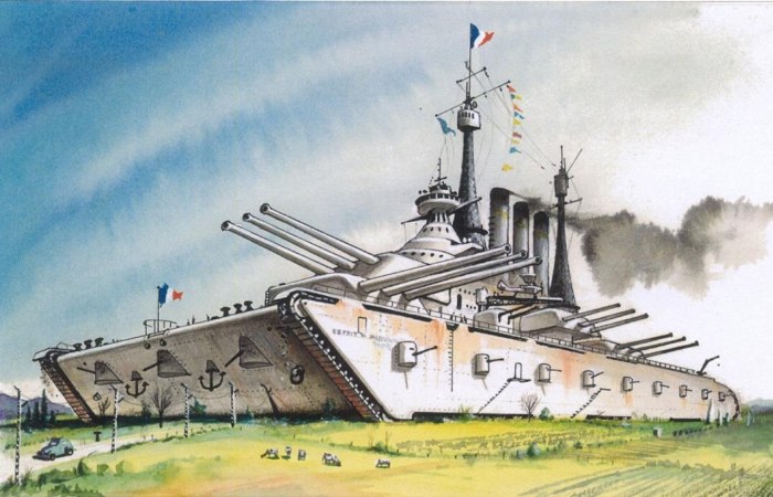 Танк линкор СССР