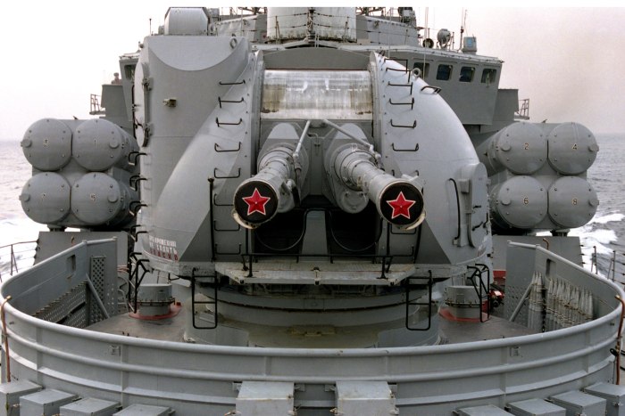 Корабельная артустановка АК-130