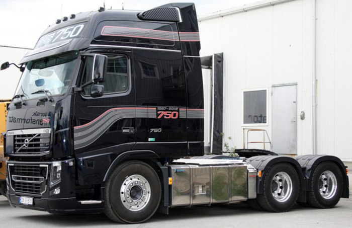 Volvo fh16 750 6x4 грузовик