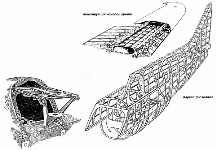 Кессон центроплана самолета АН 124