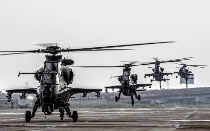 Китайский ударный вертолет WZ-10