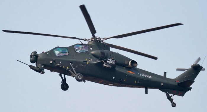 Китайский вертолет z-10