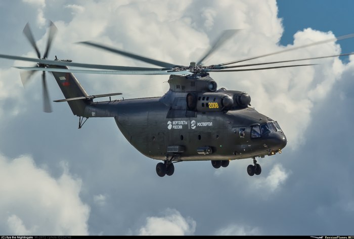 Ми-26 военно-транспортный вертолёт