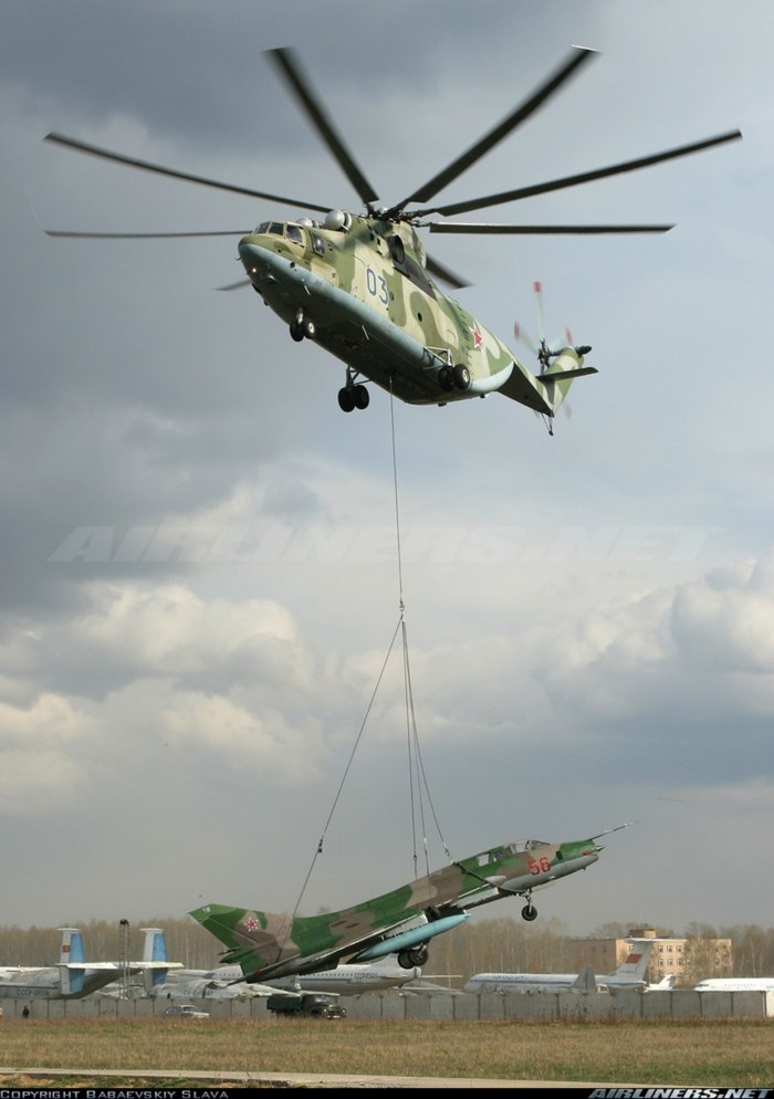 Вертолёт ми-26 военный