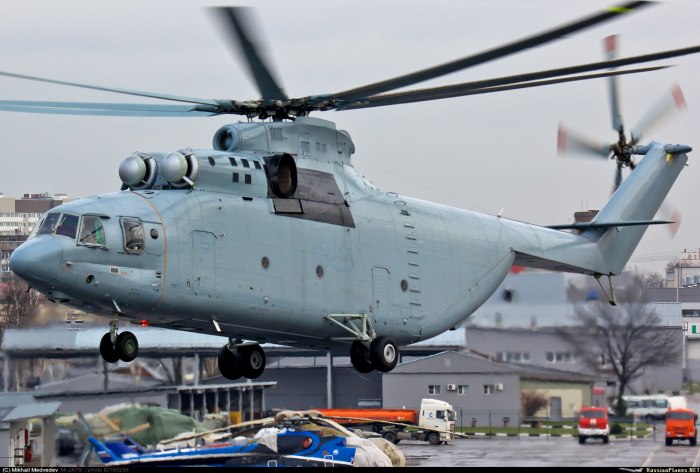 Транспортный вертолет ми-26т