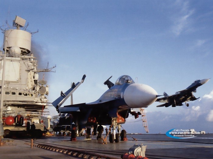 Су-33 палубный истребитель