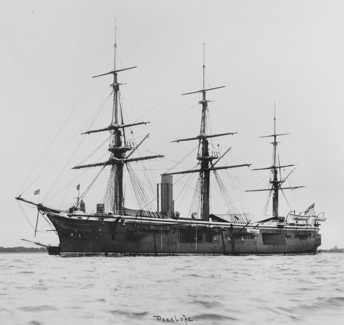 HMS inconstant 1868