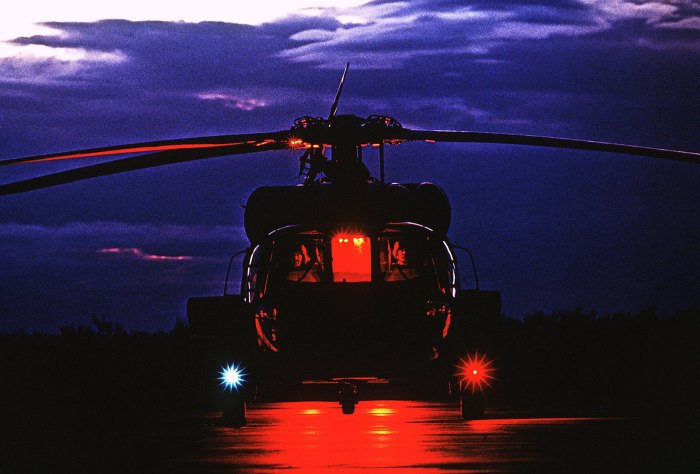 Uh-60 Black Hawk Night