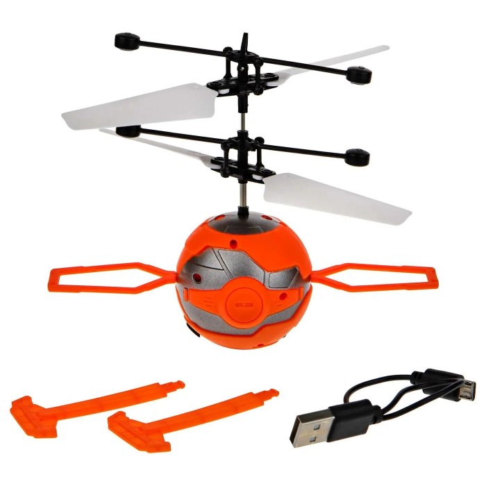 1toy Gyro-Copter, вертолёт на сенсорном управлении, со светом, коробка