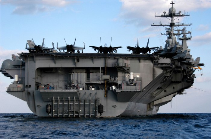 Авианосец ВМФ США Harry s. Truman